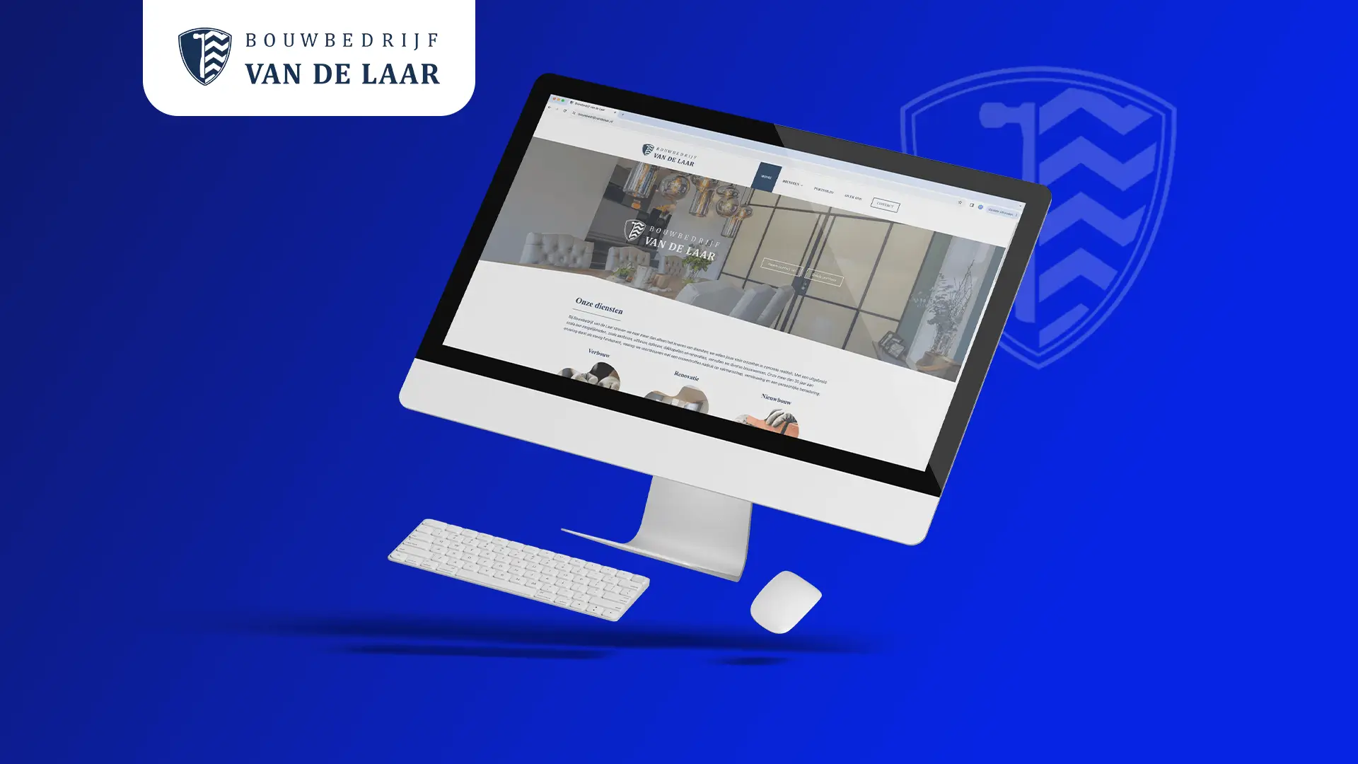 Bouwbedrijf van de Laar website